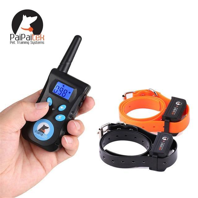 Rechargeable Waterproof Training Remote Dog Bark Collar 550Yard - Mercy Abounding