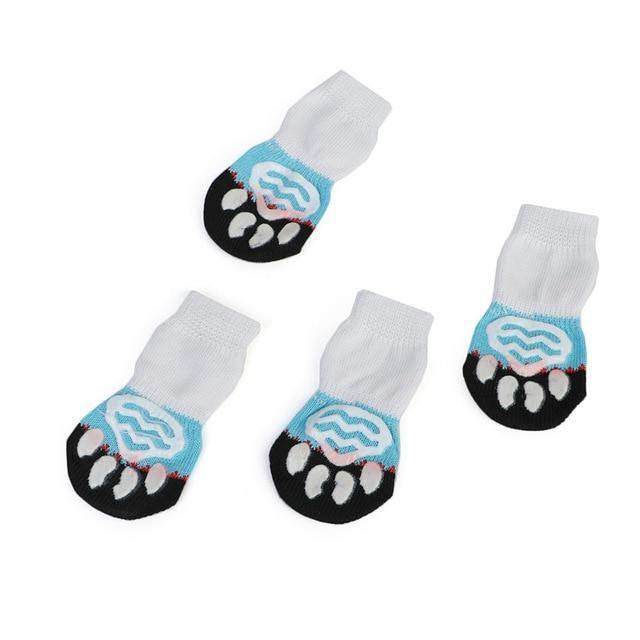 Warm Puppy Dog Cartoon Anti Slip Socks 4Pcs/Set - Mercy Abounding