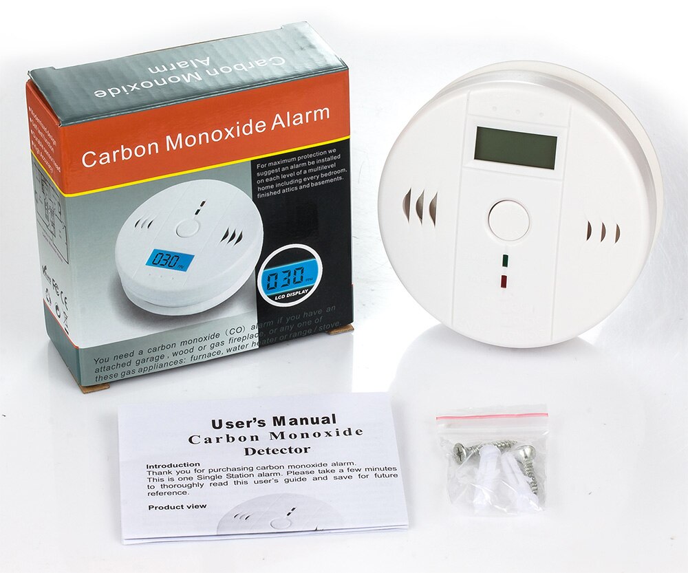 Sound Carbon Monoxide Poisoning Warning Alarm Detector