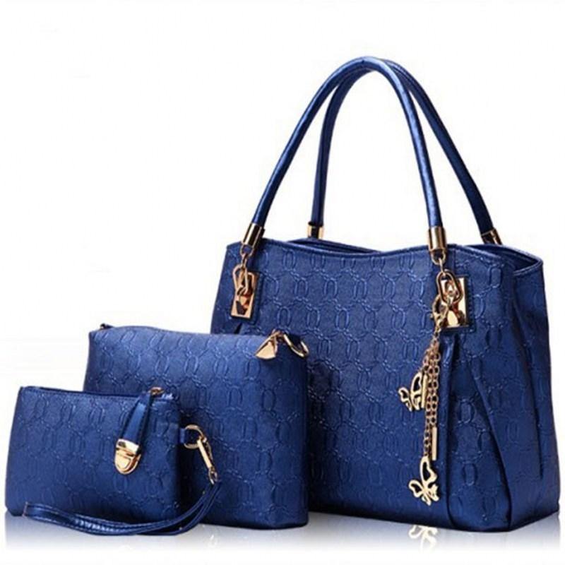 Women Handbag+Messenger Bag+Purse 3 Sets - Mercy Abounding