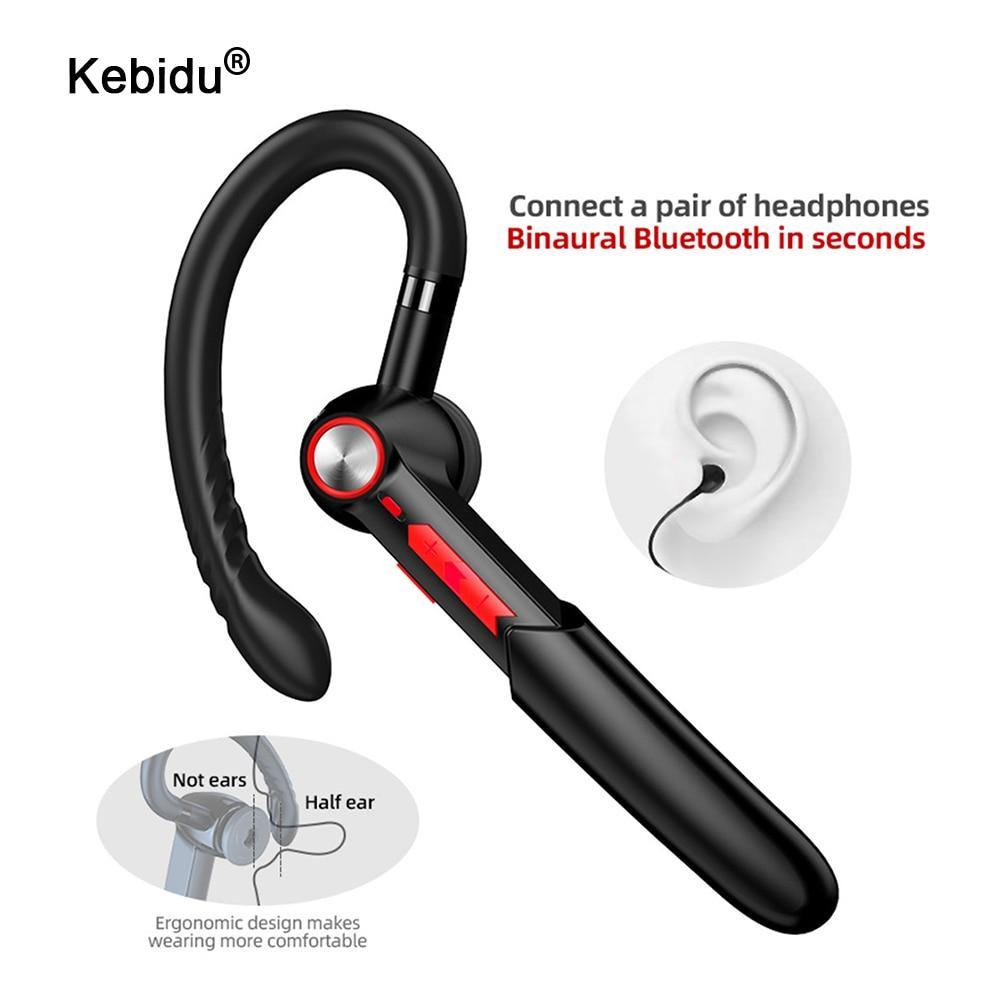 kebidu Bluetooth Single Business Ear-hook  Headset 5.0 - Mercy Abounding