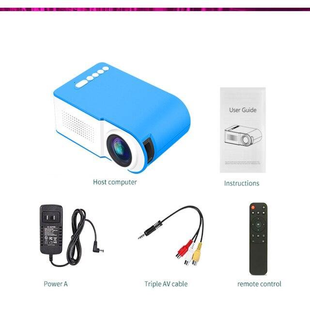 Portable Home Media Projector 320x240 Pixel YG210 - Mercy Abounding