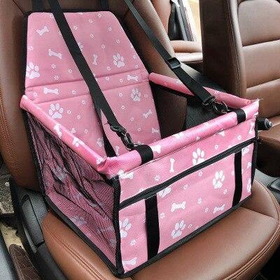 Portable Dog Pet Cat Car Booster Seat and Breathable Belt Carrier Bag - Mercy Abounding