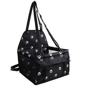 Portable Dog Pet Cat Car Booster Seat and Breathable Belt Carrier Bag - Mercy Abounding