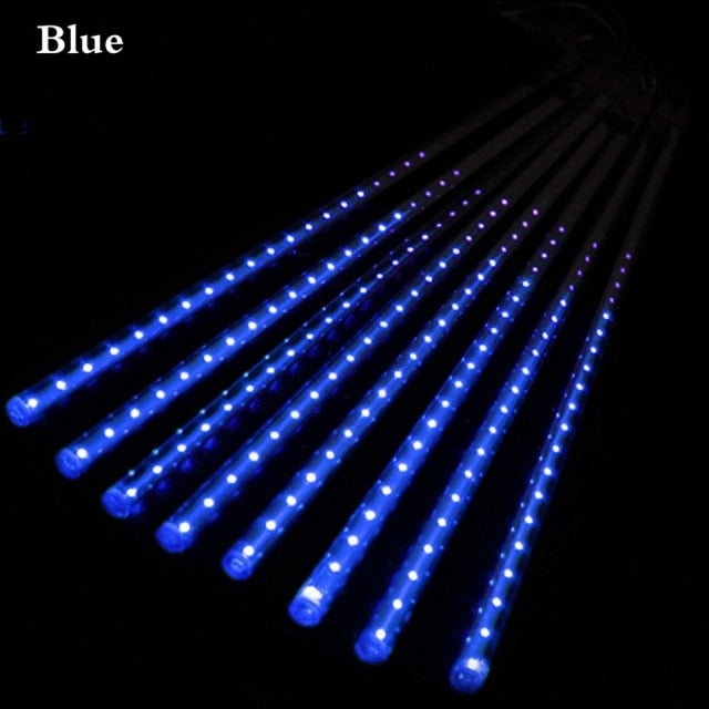 Waterproof Solar LED Shower light Holiday Party Christmas Decoration