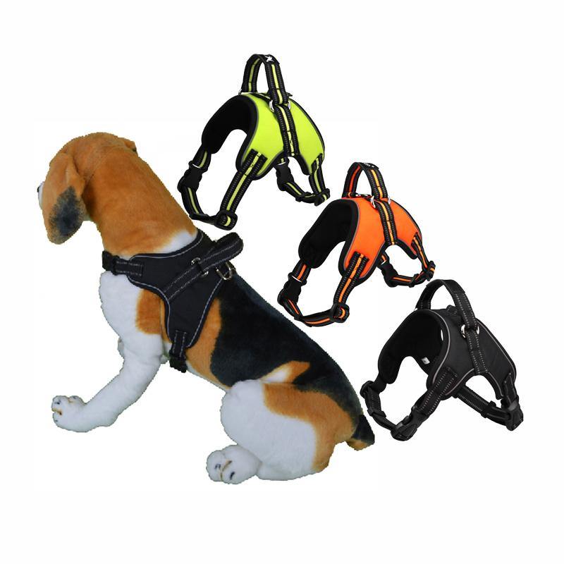 Breathable Safety Pets Dog Vest Handle Control Strap Harness - Mercy Abounding