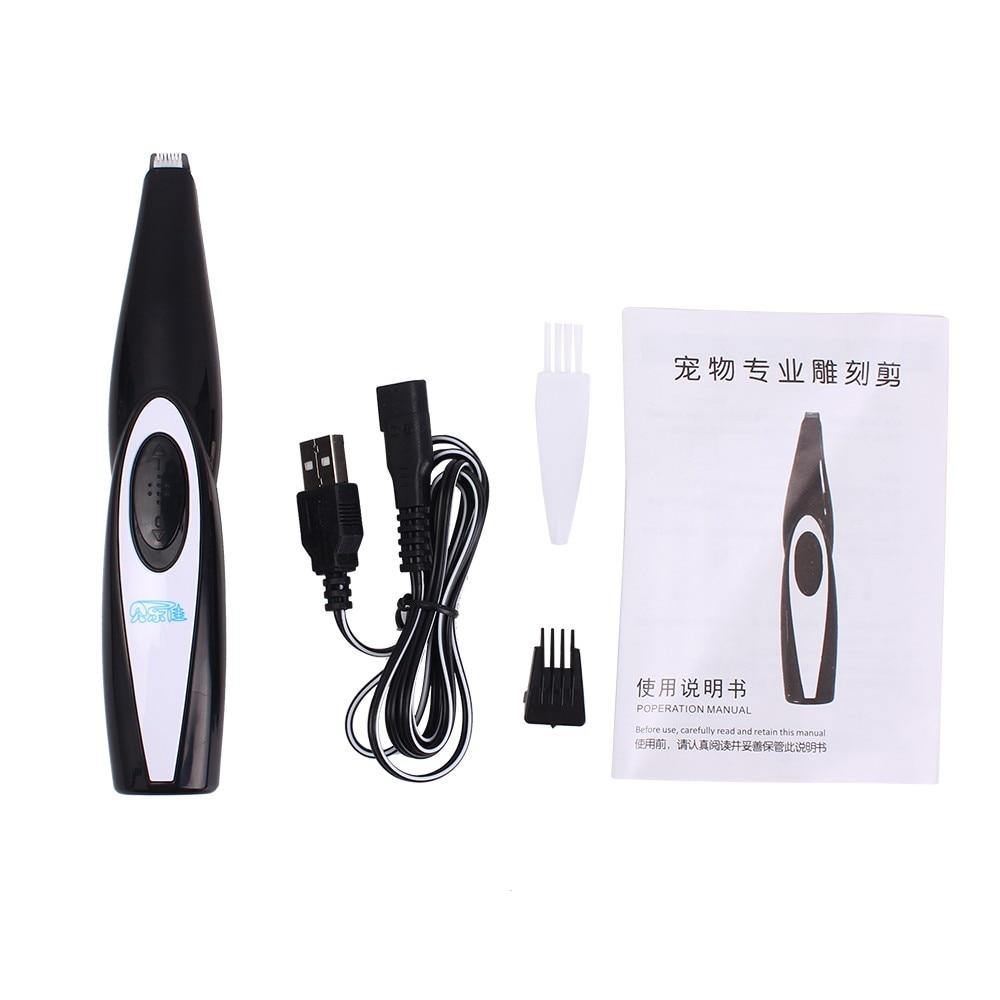 USB Rechargeable Dog Pet Hair Foot Trimmer With Low-noise - Mercy Abounding