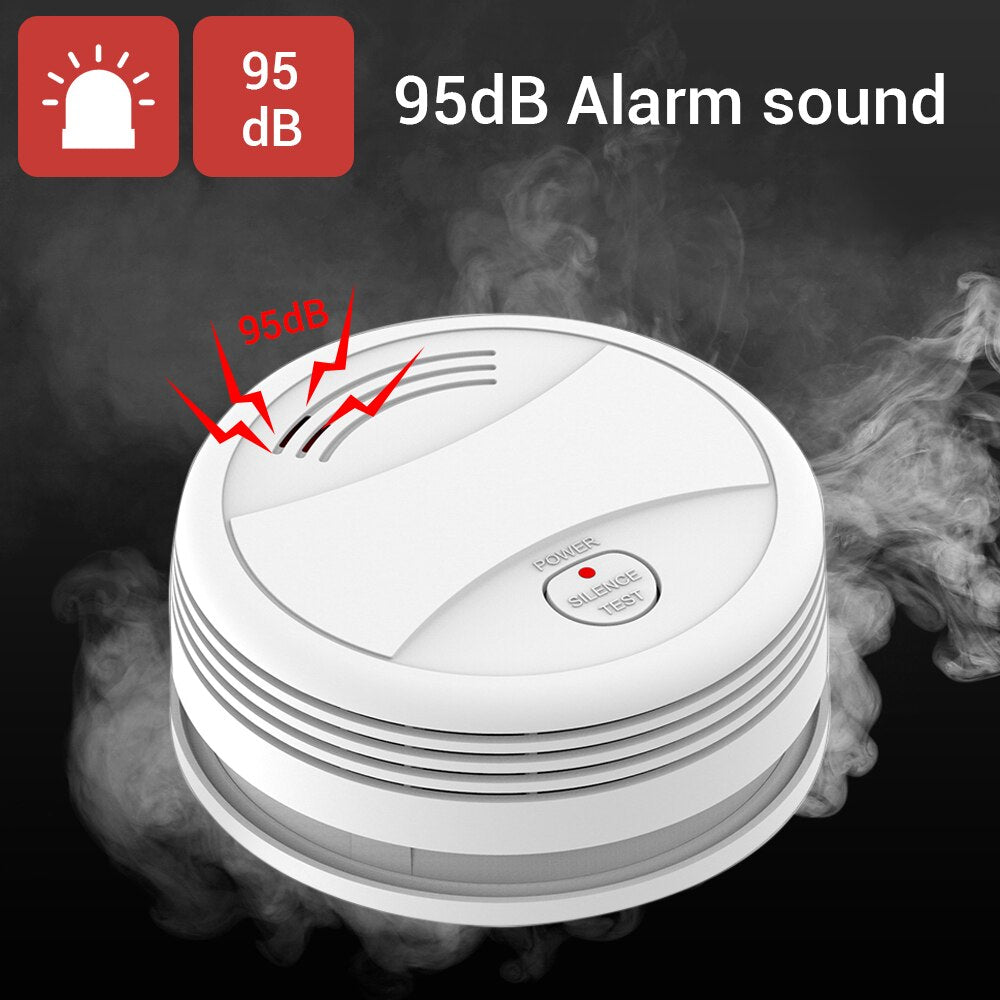 Smoke Alarm Fire Detector WiFi Tuya Home Office System