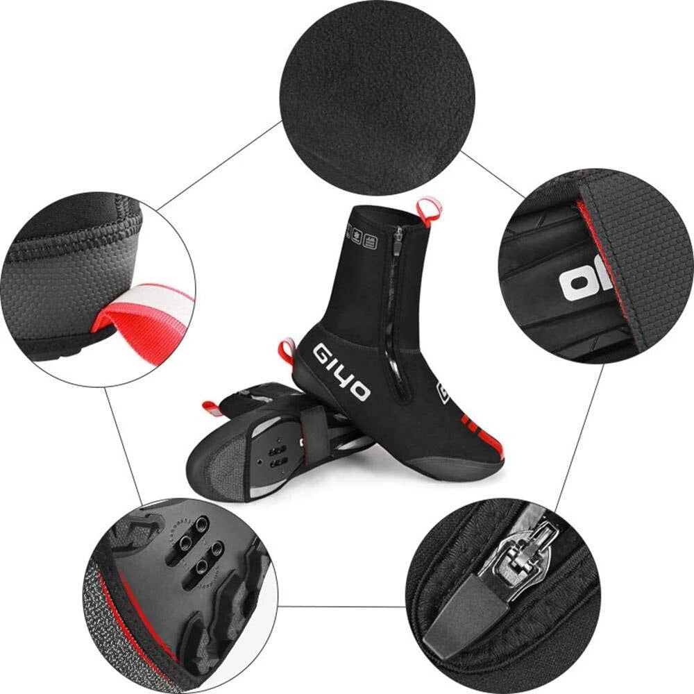 Giyo Waterproof Cycling Overshoes Winter Bike Thermal warmer