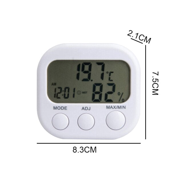 Thermometer Indoor  Temperature Humidity Monitor Weather Station