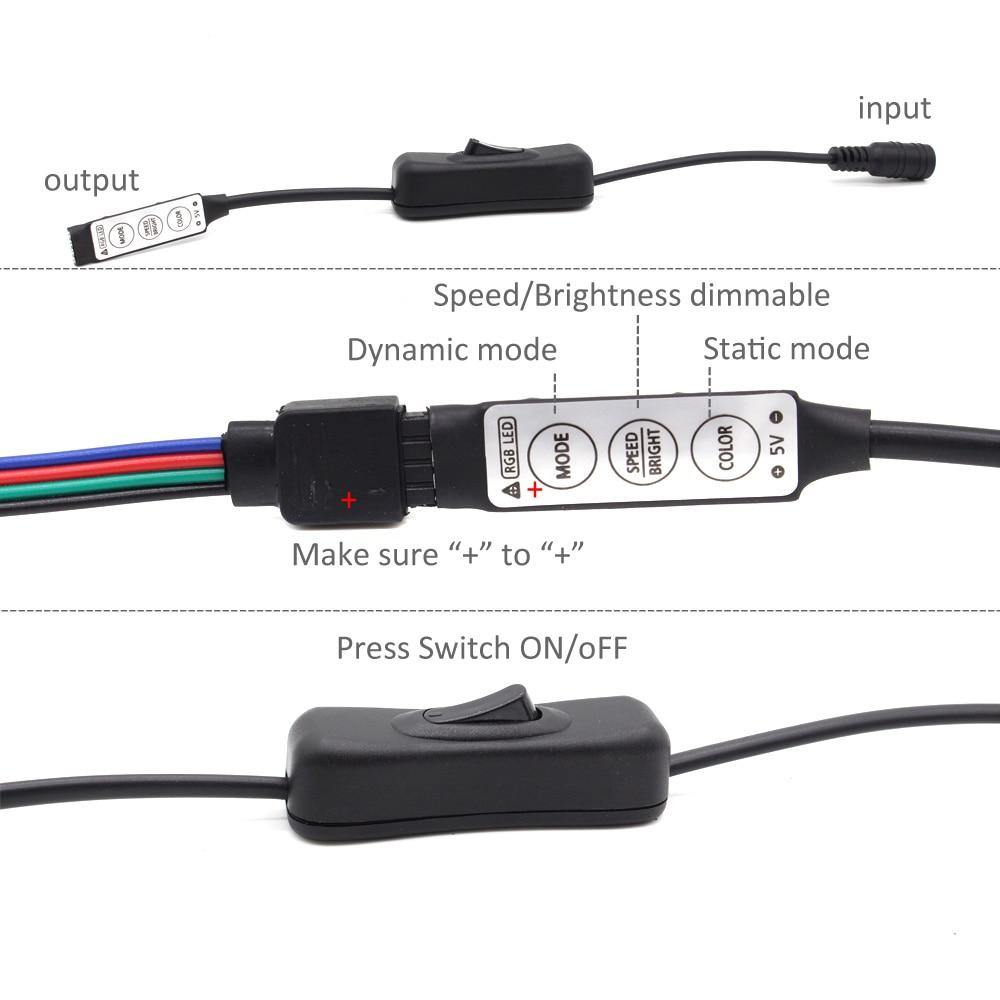 Waterproof Strip Light Remote Control Battery Operated LED - Mercy Abounding