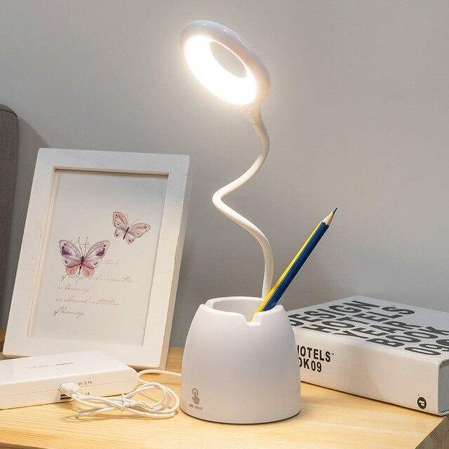 Multi-Function Pen Holder Leds USB Touch Night Light - Mercy Abounding