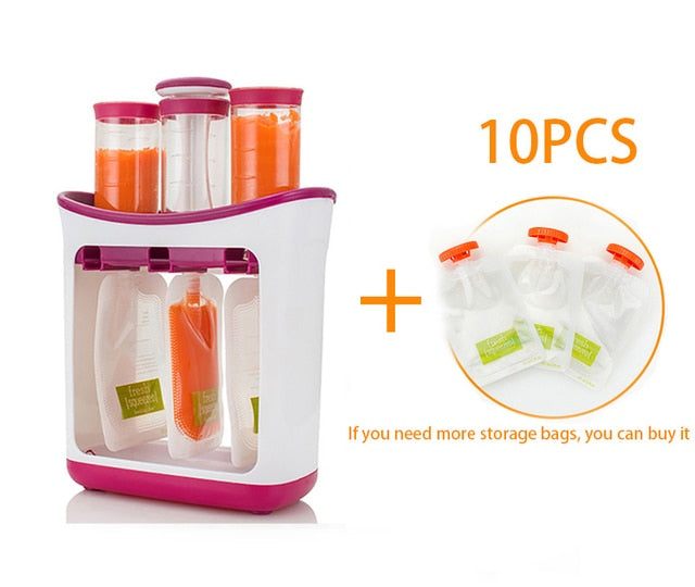 Baby Infantino Squeeze  Food Maker Pouches
