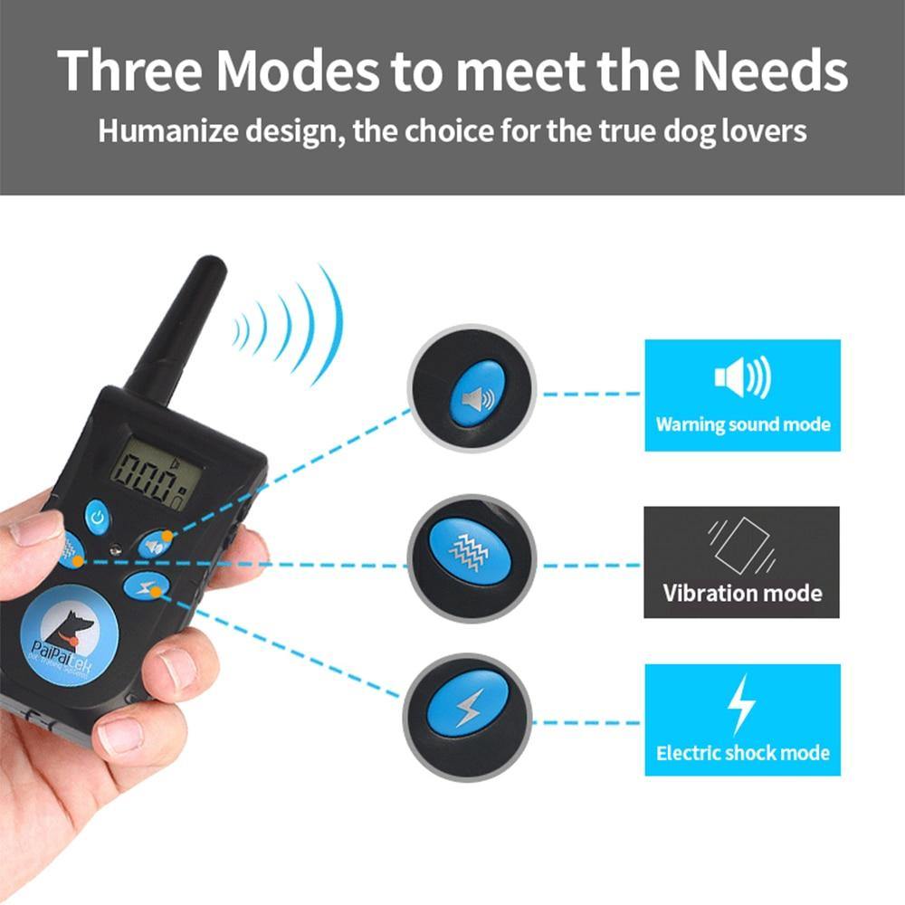 Rechargeable Waterproof Training Remote Dog Bark Collar 550Yard - Mercy Abounding