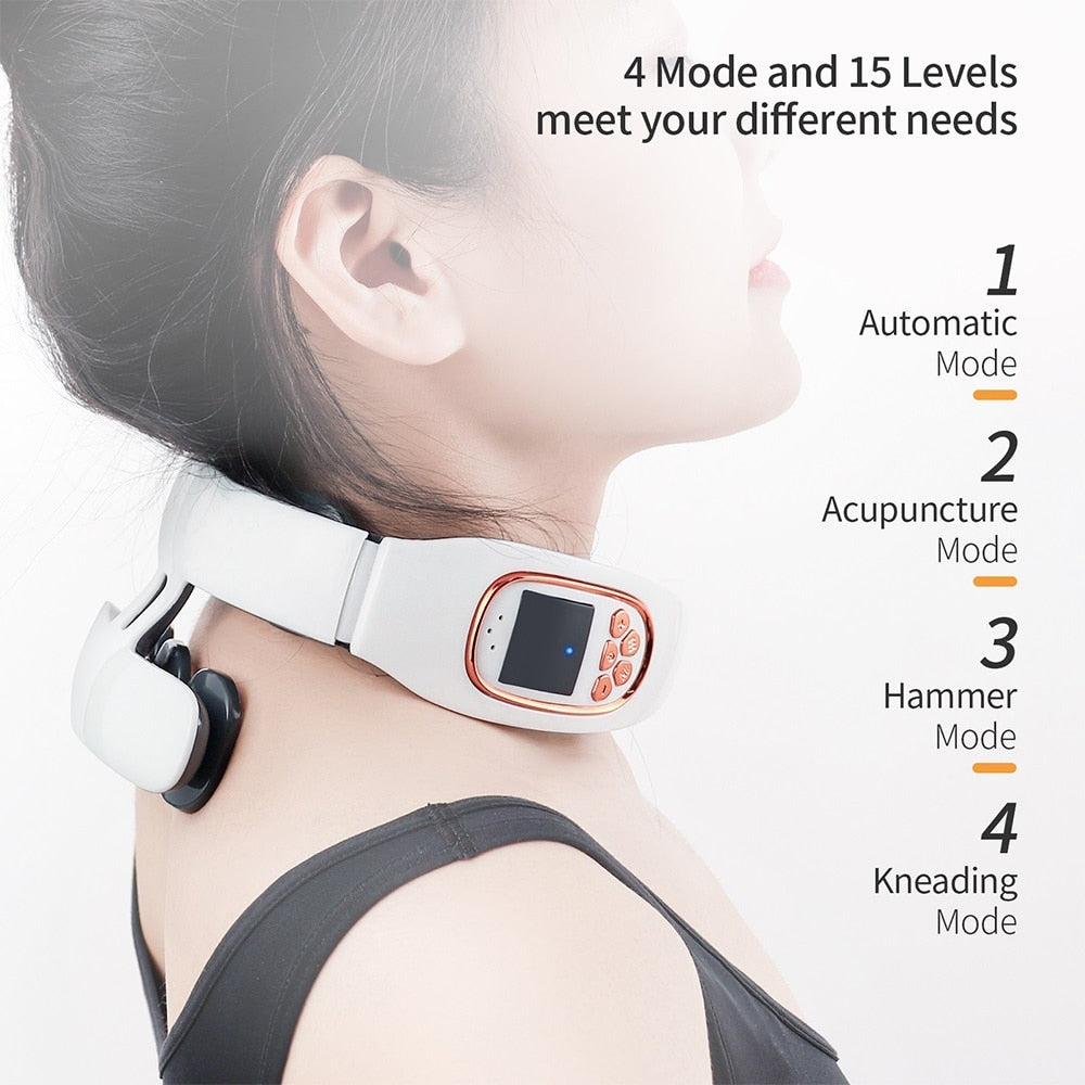Massager Electric Neck Cervical Pain Relief Relax Muscle.