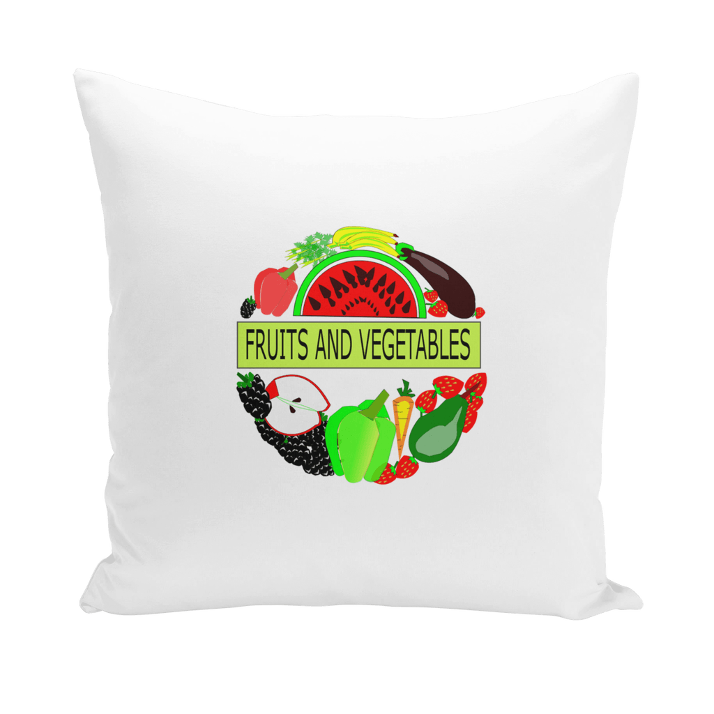 Home Decor Fruits And Vegetables Design Throw Pillows Cover - Mercy Abounding