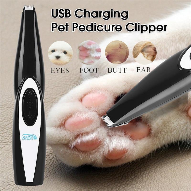 USB Rechargeable Dog Pet Hair Foot Trimmer With Low-noise - Mercy Abounding