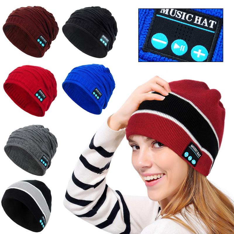 Wireless Headphones Beanie Bluetooth Speaker 5.0 Cap Hat