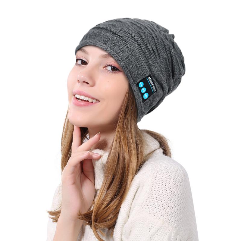 Wireless Headphones Beanie Bluetooth Speaker 5.0 Cap Hat