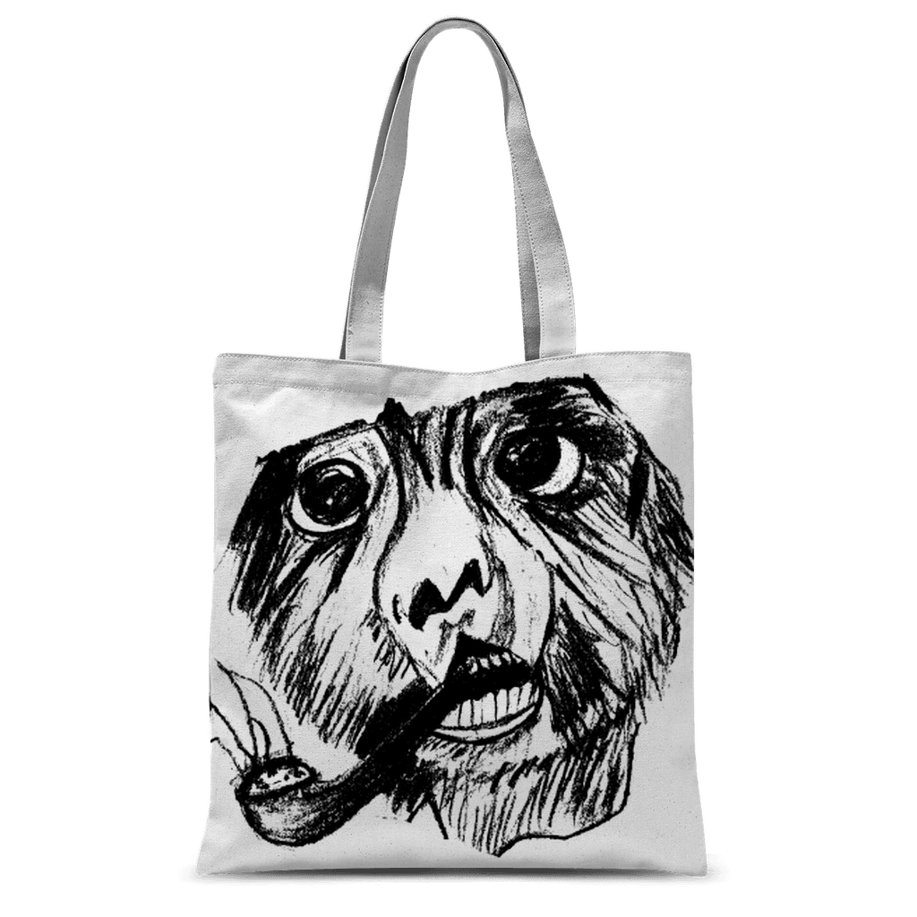 Amazing Smoking Monkey Handle Length Tote Bag 67cm - Mercy Abounding