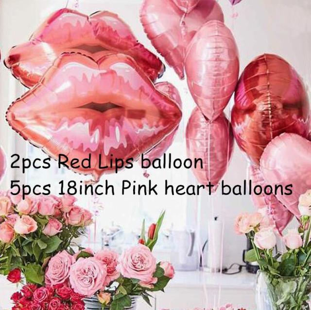 Large Foil Heart Helium Balloon Wedding Valentine Party 18inch