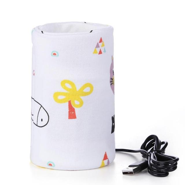 Bottle Warmer Milk Baby USB Heated Nursing Insulated Bag