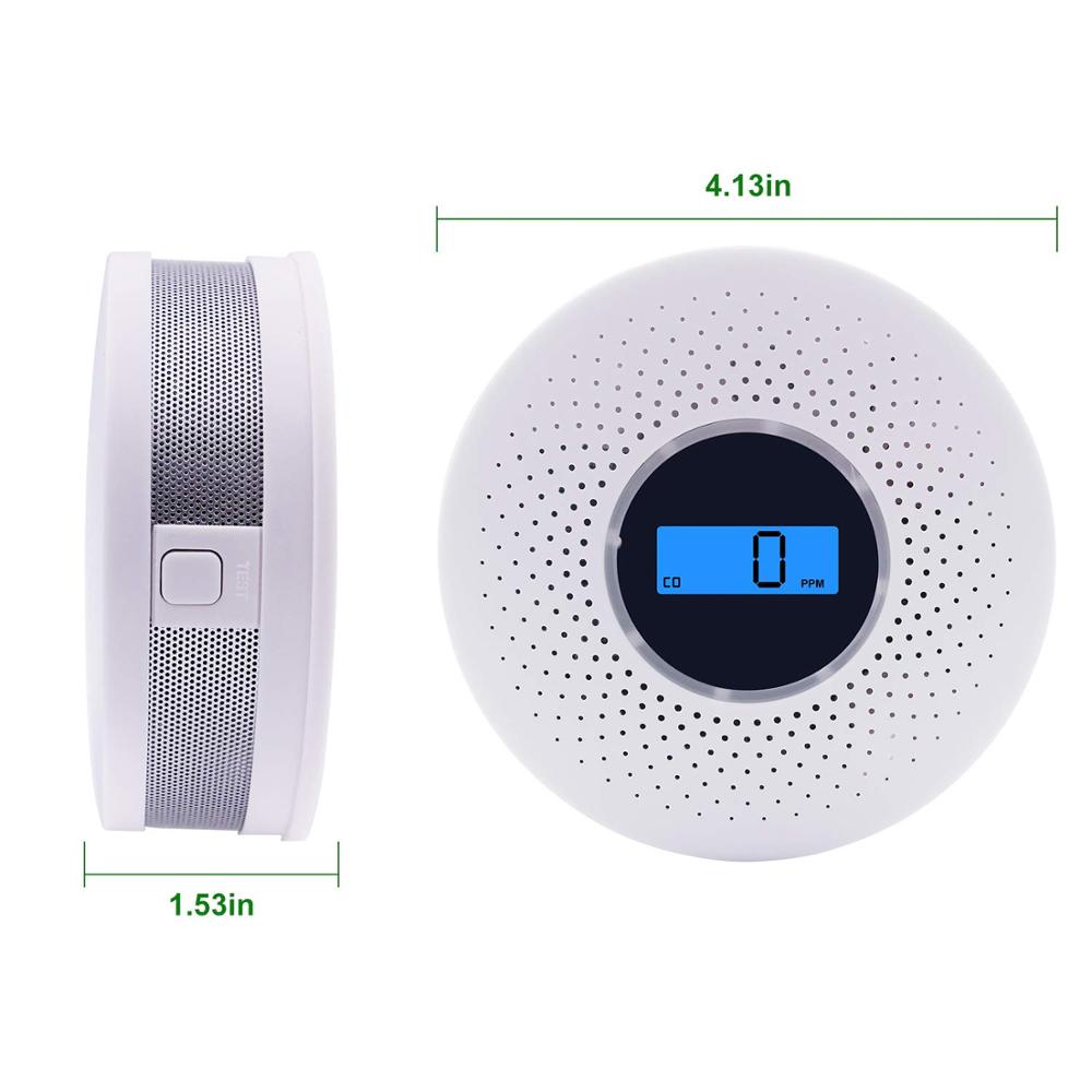 Smoke Fire Carbon Monoxide Detector Battery Operated alarm
