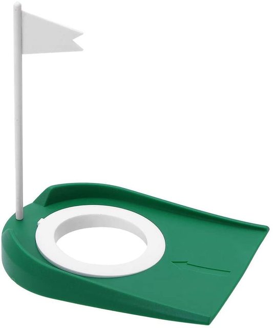 Golf Putting Cup Hole Machine Balls Returning Aid Lawn Green Mats