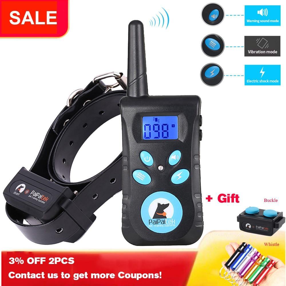 Rechargeable Waterproof Training Remote Dog Bark Collar 550Yard - Mercy Abounding