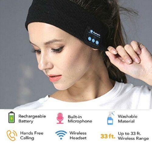 Wireless Headband Bluetooth Headphones For Sleep Sports Fashion - Mercy Abounding