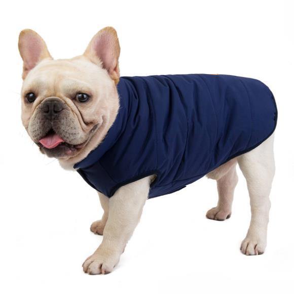 Dog Pet Vest Bulldog Winter Warm Coat Clothes - Mercy Abounding