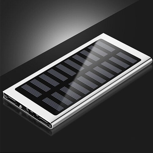 Wireless Phone laptop Solar Power Bank 30000 mAh