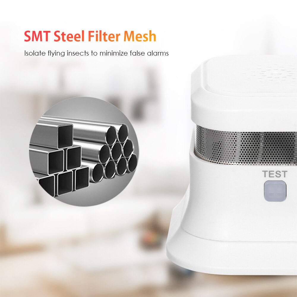 Sensor Battery Detector Smoke Fire Alarms Operated