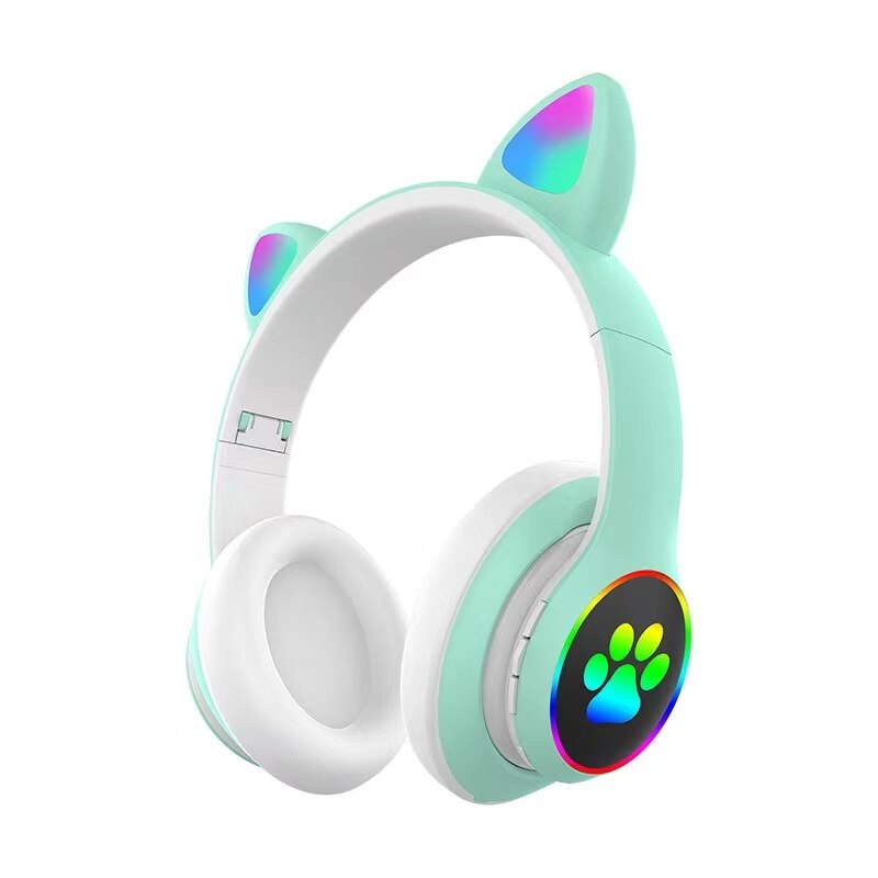 Wireless Headphones Radio Music Earbud Player Headset Children