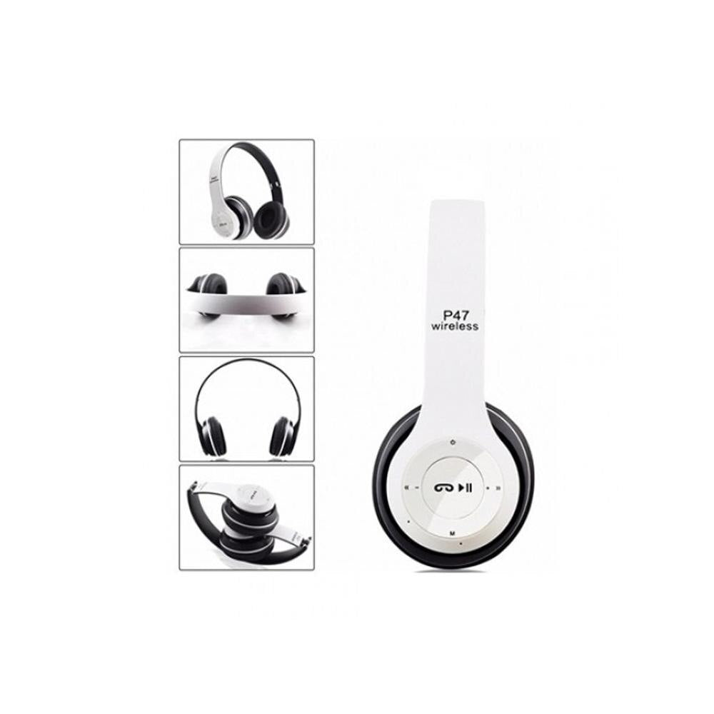 Foldable P47 Wireless Radio Bluetooth Headphones Sports Headset