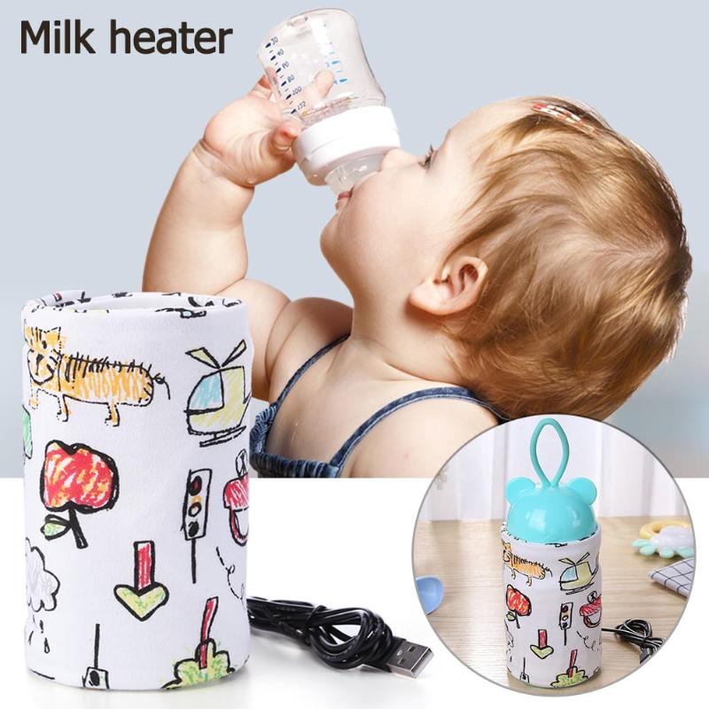 Bottle Warmer Milk Baby USB Heated Nursing Insulated Bag