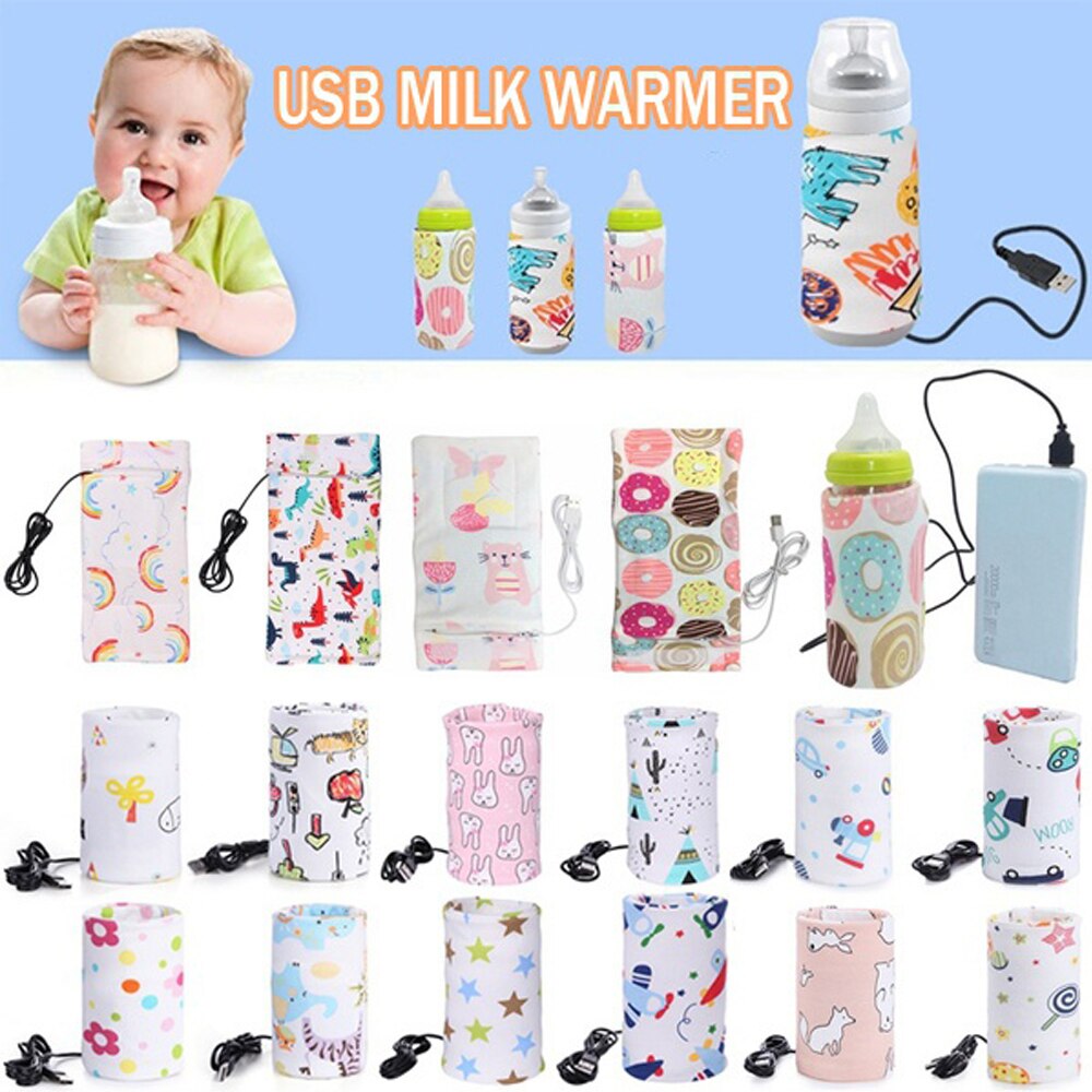 Bottle Warmer Milk Baby USB Heated Nursing Insulated Bag  Media 1 of 11