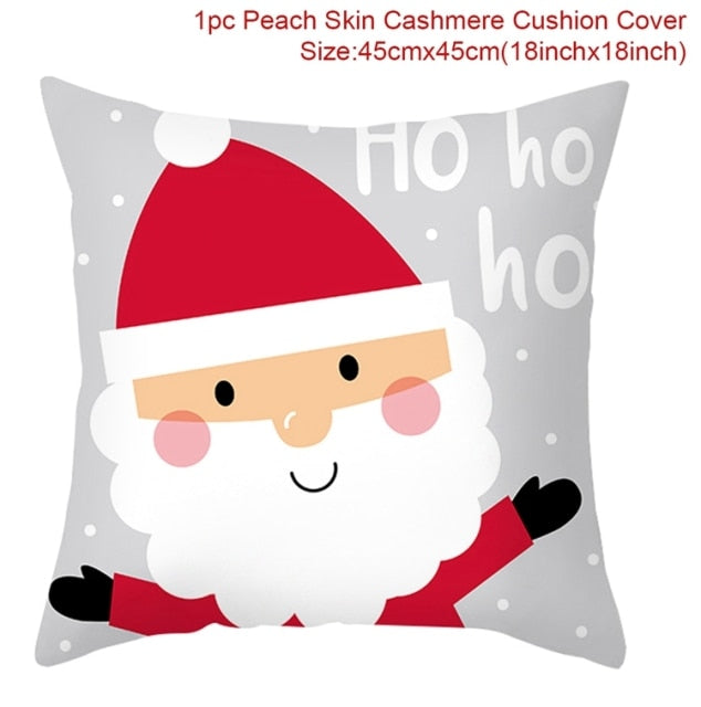 Christmas Cushion Cover Case Pillow Home Decor