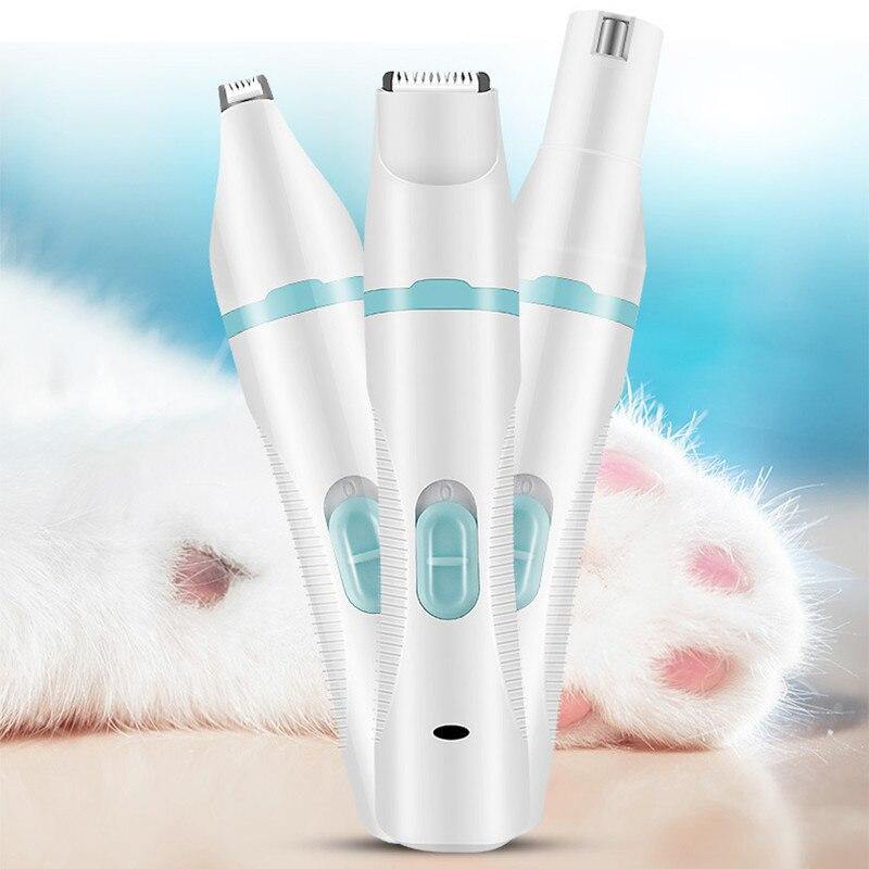 Rechargeable Pet Dog Hair USB Clippers Nail Trimmer Foot With Low Noise - Mercy Abounding