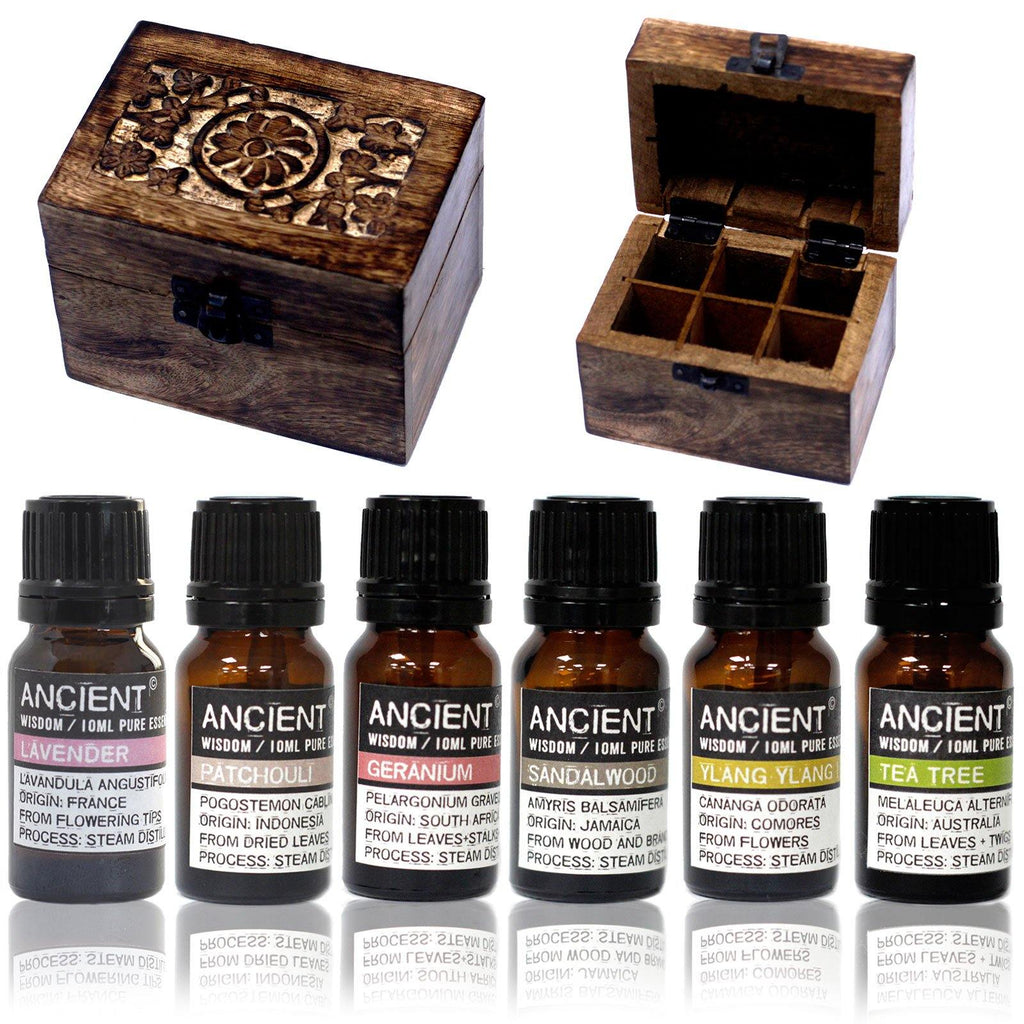 Natural Pure Therapeutic Essential Oil Set 6pcs - Mercy Abounding