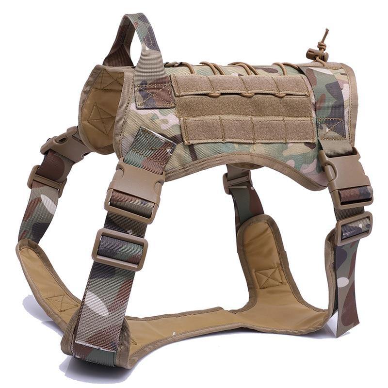 Quality Military Dog pet Strap Vest Handle Leash Harness - Mercy Abounding