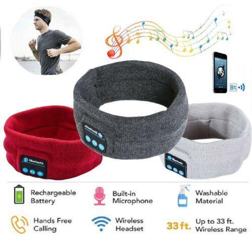 Wireless Headband Bluetooth Headphones For Sleep Sports Fashion - Mercy Abounding