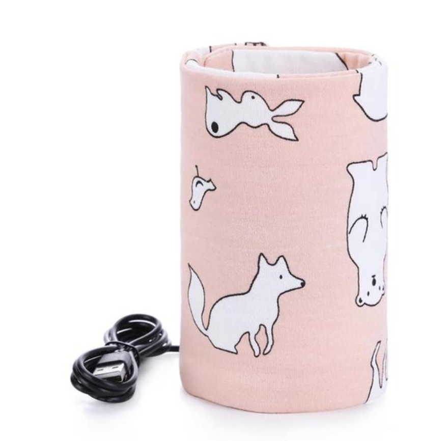 Bottle Warmer Milk Baby USB Heated Nursing Insulated Bag