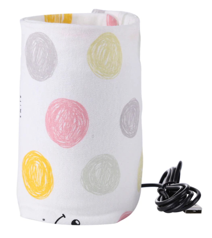 Bottle Warmer Milk Baby USB Heated Nursing Insulated Bag