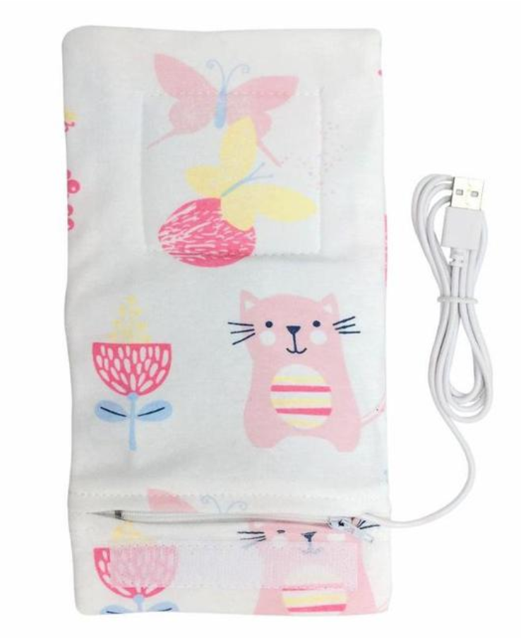 Bottle Warmer Milk Baby USB Heated Nursing Insulated Bag