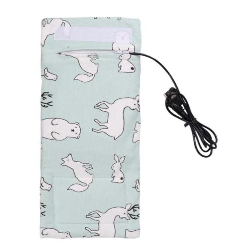 Bottle Warmer Milk Baby USB Heated Nursing Insulated Bag