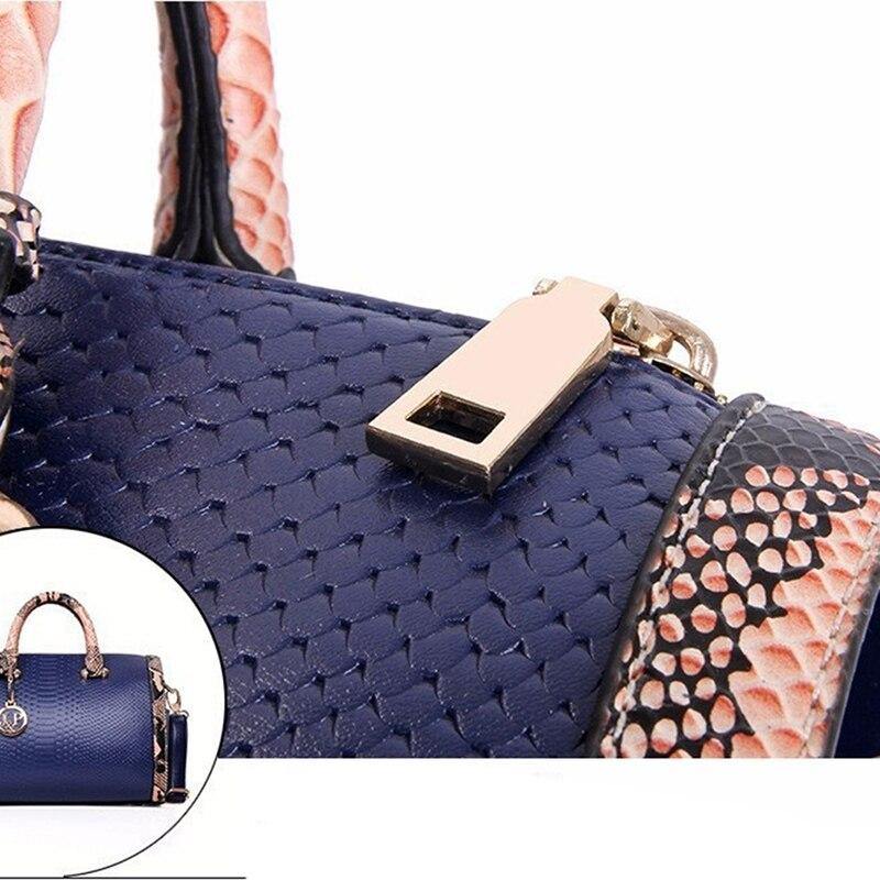 Luxury Women Crossbody Shoulder Crocodile Leather Purse Snake Skin Bag - Mercy Abounding