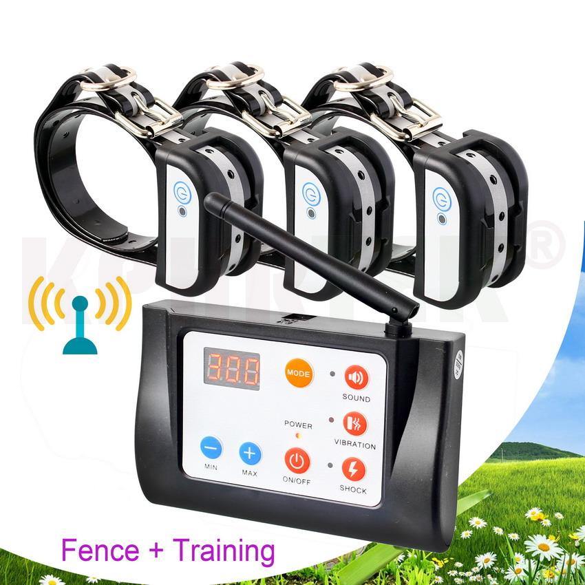 Wireless Dog Pet Fence Collar Beep Shock Vibration 2 in 1 - Mercy Abounding