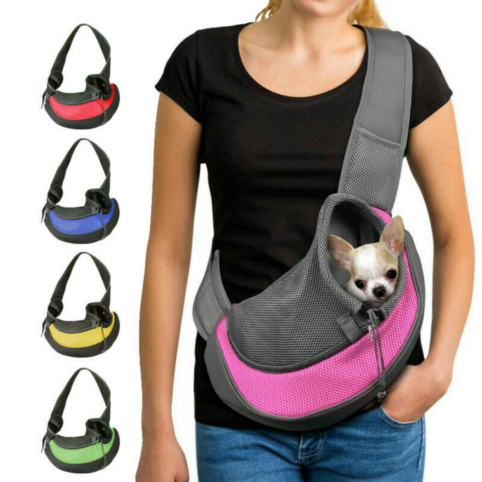 Dog Pet Sling Breathable Shoulder Front/Back Carrier Travel - Mercy Abounding