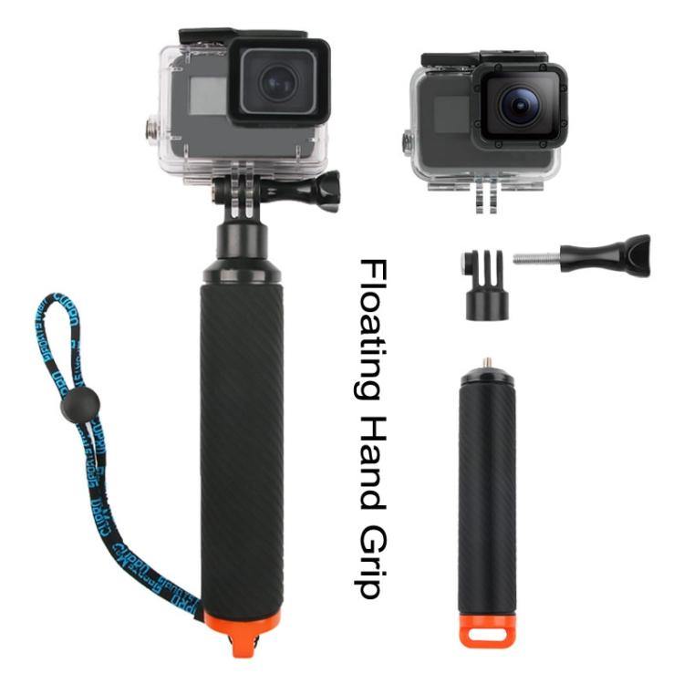 Shutter Trigger + Dome Port Lens Transparent Cover + Floating Hand Grip, cameras HERO7 /6 /5 - Mercy Abounding